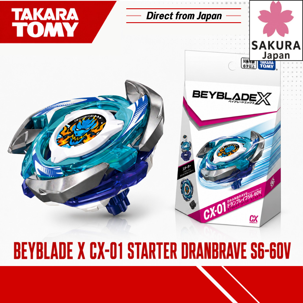 BEYBLADE X CX-01 Starter Dranbrave S6-60V
