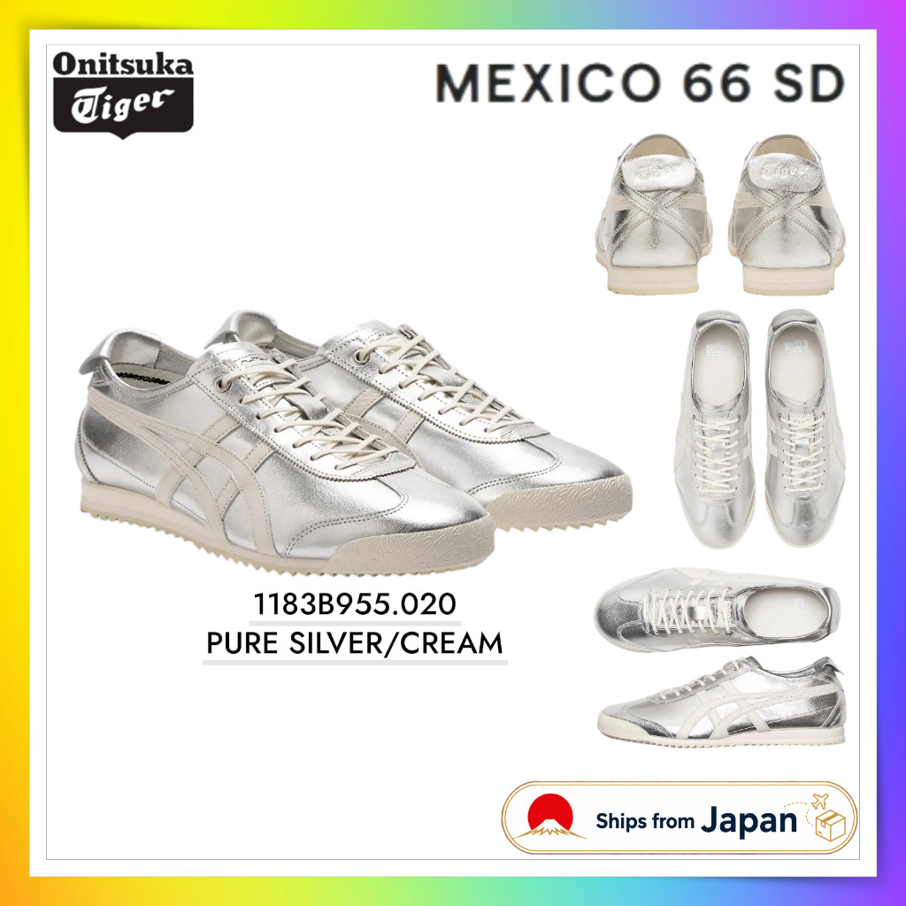 Onitsuka Tiger Mexico 66 SD Sneakers 1183B955 (PURE SILVER/CREAM)