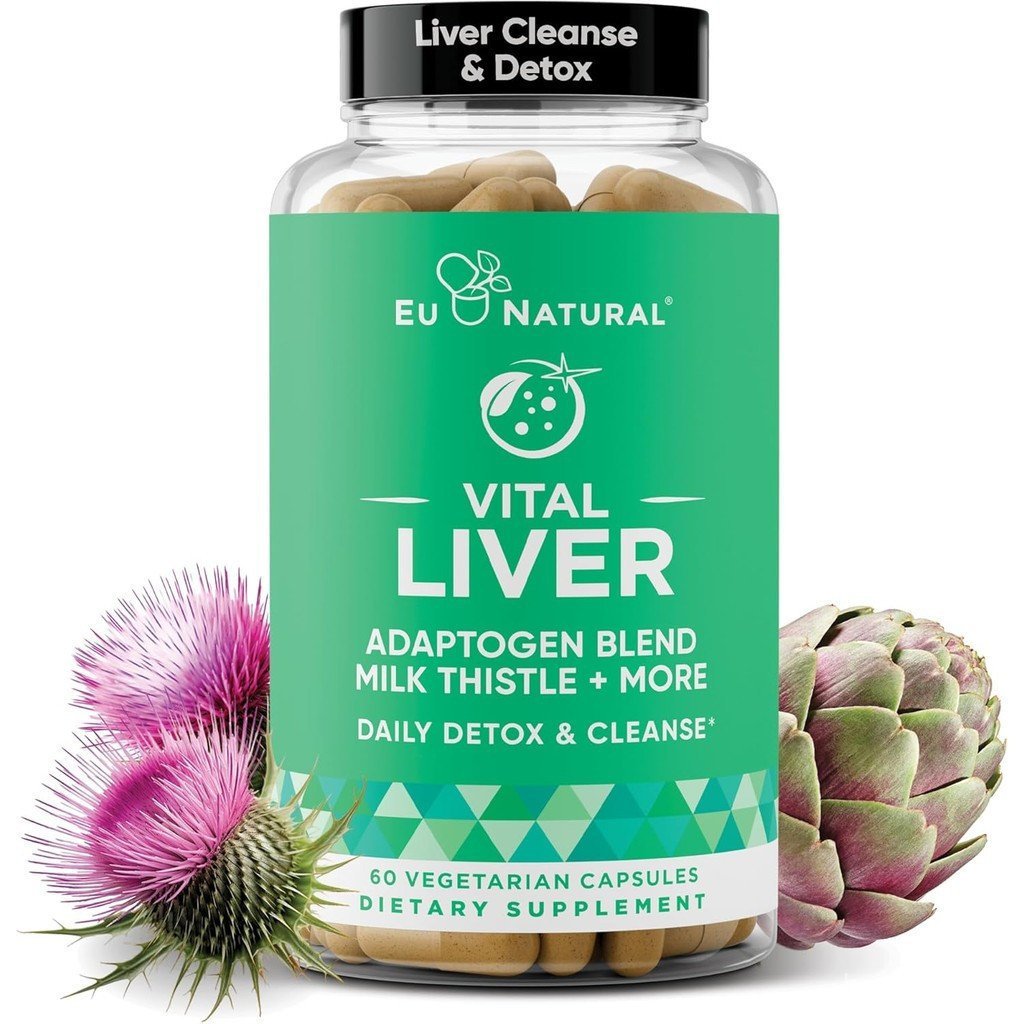 Vital Cleanse Detox & Repair – อาหารเสริมที่รองรับ 9-in-1 – Milk Thistle, สารสกัดอาร์ติโช๊ค, ขมิ้น, 