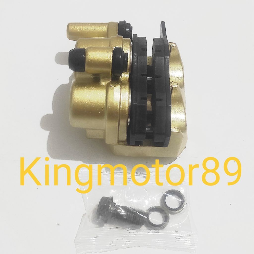 MINERVA R150 DOUBLE PISTON REAR DISC CALIPER, R150, MINERVA RX 150, MINERVA R200, WITH BRACKETOUT