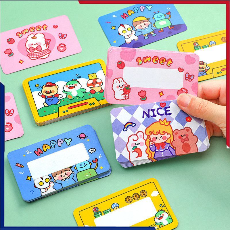การ์ดขูดลายการ์ตูนน่ารัก 20 ใบ, ตั๋วจับฉลาก DIY สุดสร้างสรรค์, การ์ดสติกเกอร์สำหรับเขียนรางวัลด้วยลายมือ สำหรับนักเรียน เด็กๆ และของเล่นเกม