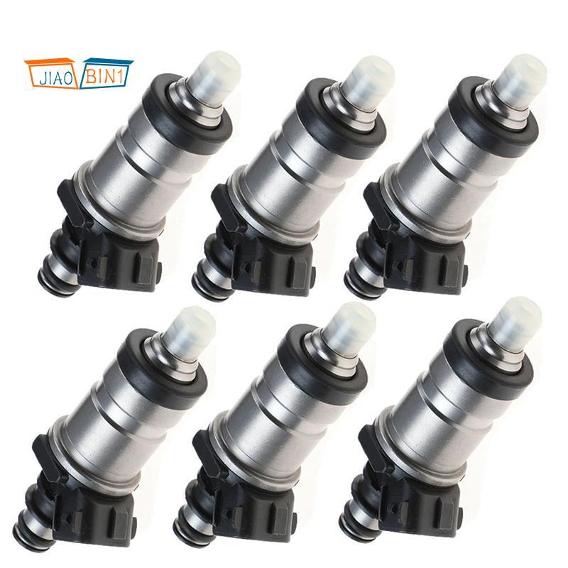 6pcs ใหม่หัวฉีดหัวฉีด 06164-P0A-000 สําหรับ Accord Prelude 1986-1997 06164P0A000