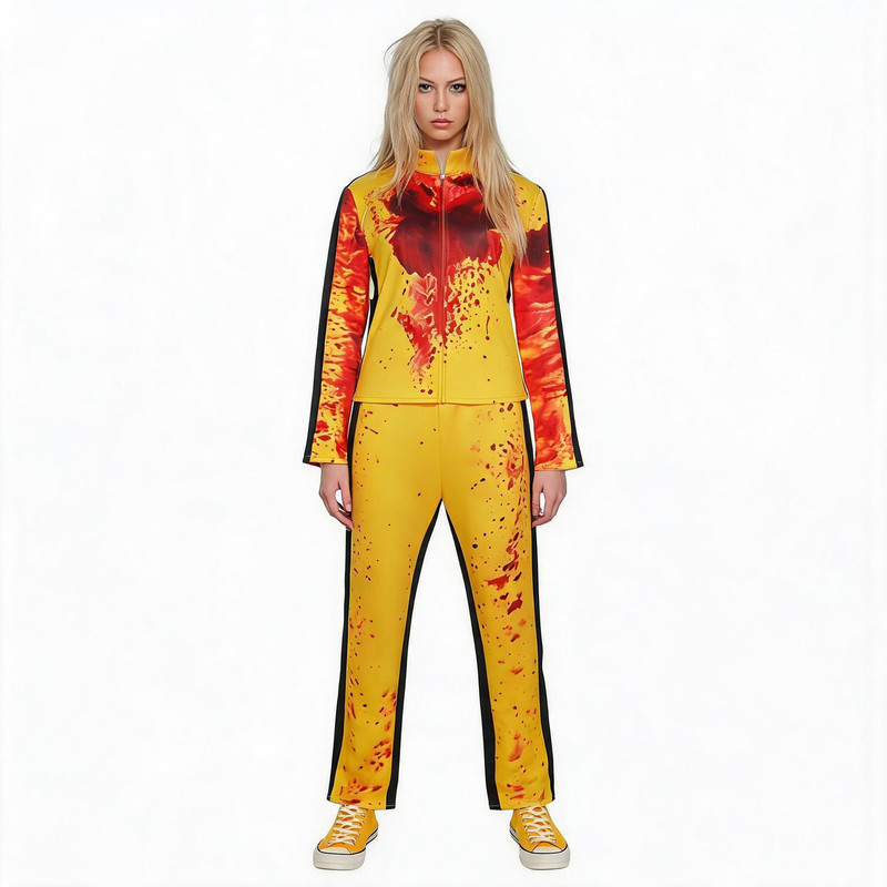 ชุดคอสเพลย์ Kill Bill เลือดเต็ม สําหรับผู้ใหญ่และเด็ก เหมาะสําหรับการ์ตูน conventions ถ่ายภาพ และการ