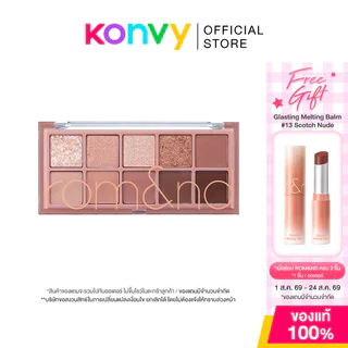 ROM&ND Better Than Palette โรแมนด์ พาเลทอายแชโดว์ 10 เฉดสี.