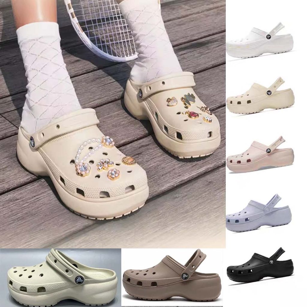 รองเท้าแตะผู้หญิง Cross Clog 206750 แพลตฟอร์ม Bae Classic Clog