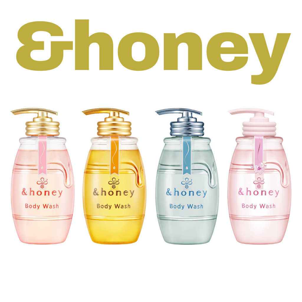 &Honey Jelly Body Wash Moisturizing Honey Body Wash Direct from Japan
