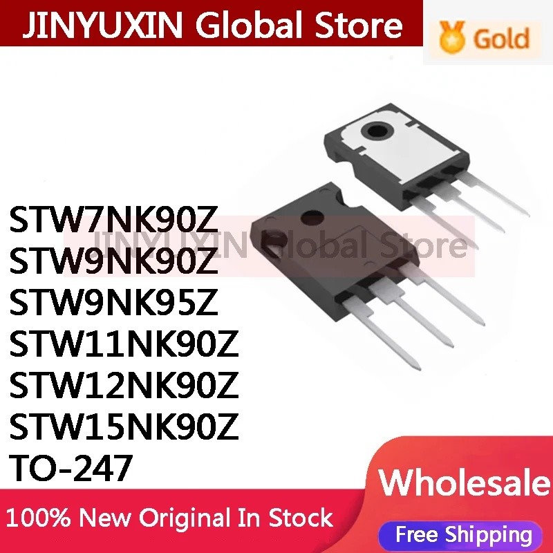 5PCS STW7NK90Z STW15NK90Z STW12NK90Z STW9NK90Z STW9NK95Z STW11NK90Z STW7NK90Z W15NK90Z W15NK9Z W9Z W
