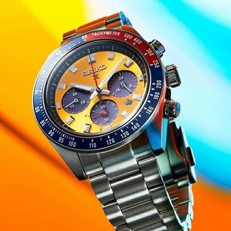 นาฬิกาข้อมือผู้ชาย Seiko Prospex SSC915P1 ของแท้ 100% ระบบควอตซ์จากญี่ปุ่น ตัวเรือนสแตนเลส กันน้ำ สำ