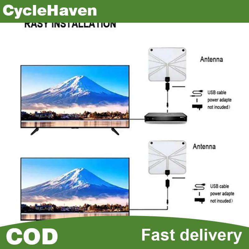 เครื่องขยายสัญญาณเสาอากาศทีวีดิจิตอล 4K UHD เสาอากาศทีวีความละเอียดสูงเครื่องรับสัญญาณเสาอากาศทีวีสารเพิ่มประสิทธิภาพสัญญาณ