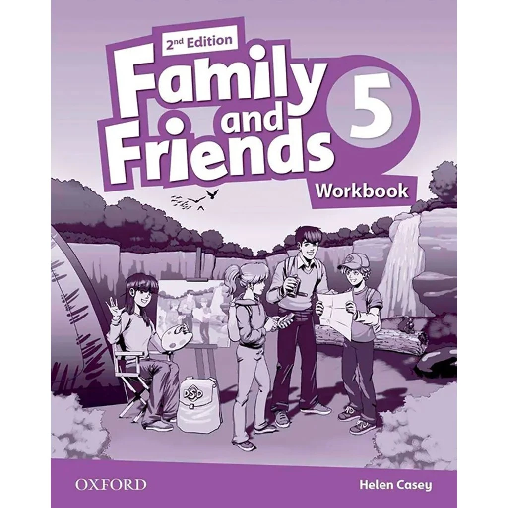 Bundanjai (หนังสือ) Family and Friends 2nd ED 5 : Workbook (P)