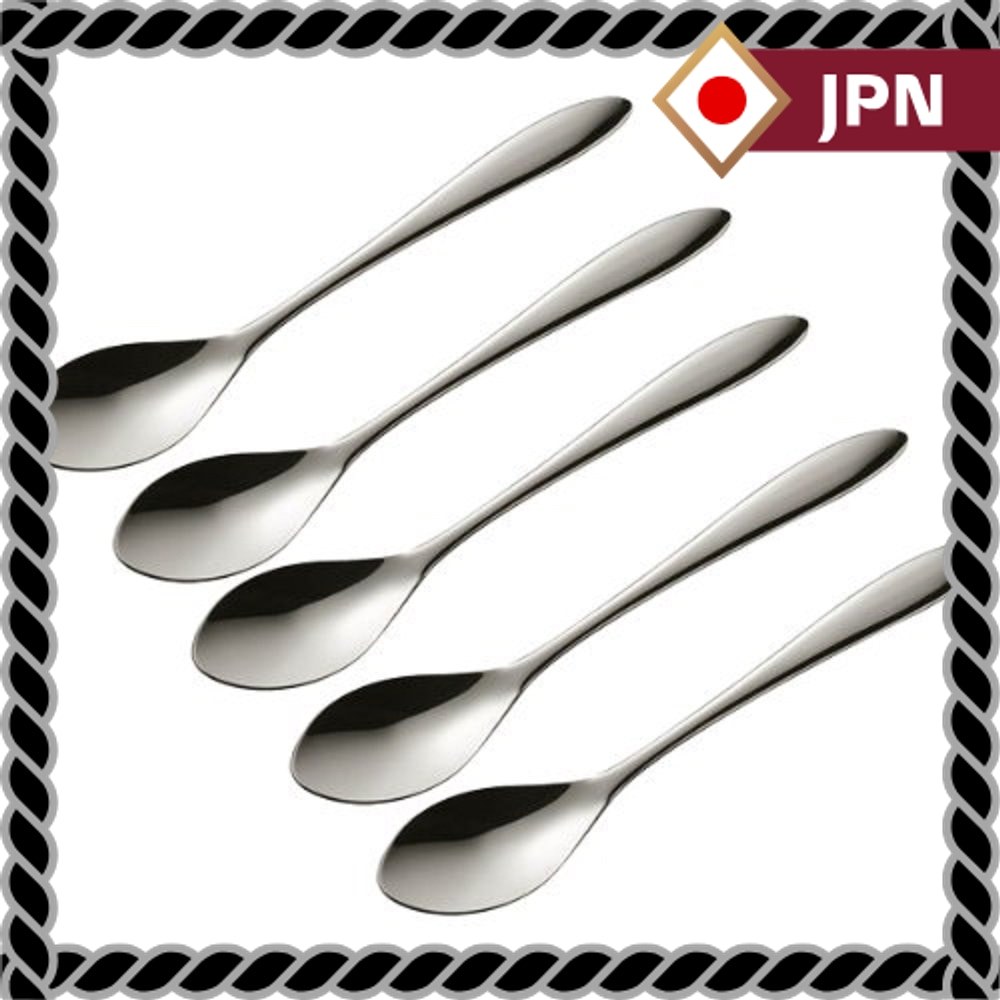 Aux Oaks Smooth Mouth Spoon Set 5 ชิ้น Made in Japan TSUBAME TD12