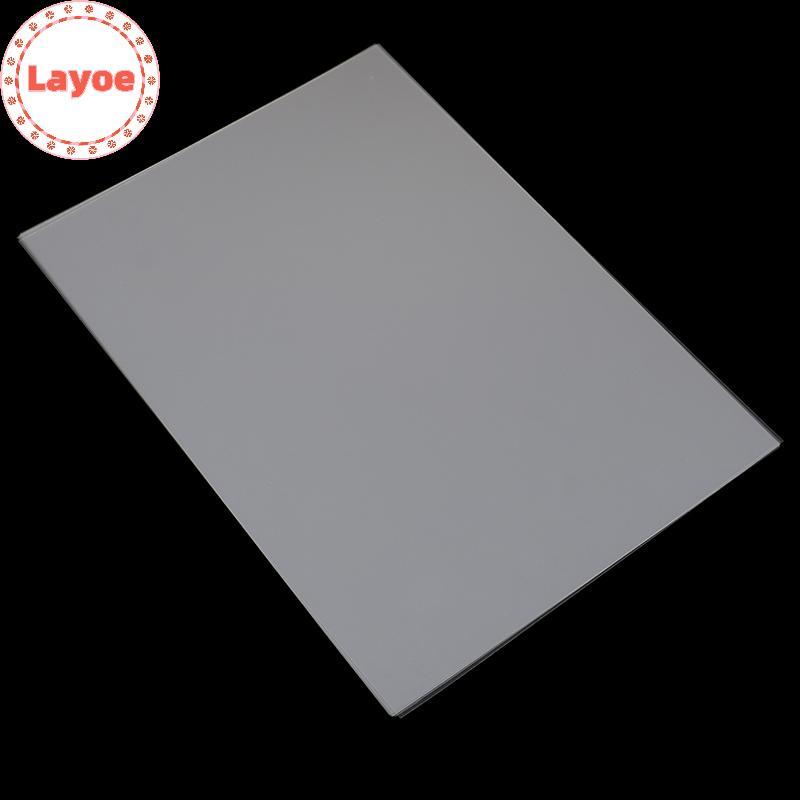 Layoe 10 ชิ้น A4 Inkjet Laser Printing Transparency Film กระดาษถ่ายภาพ PCB Stencils TH