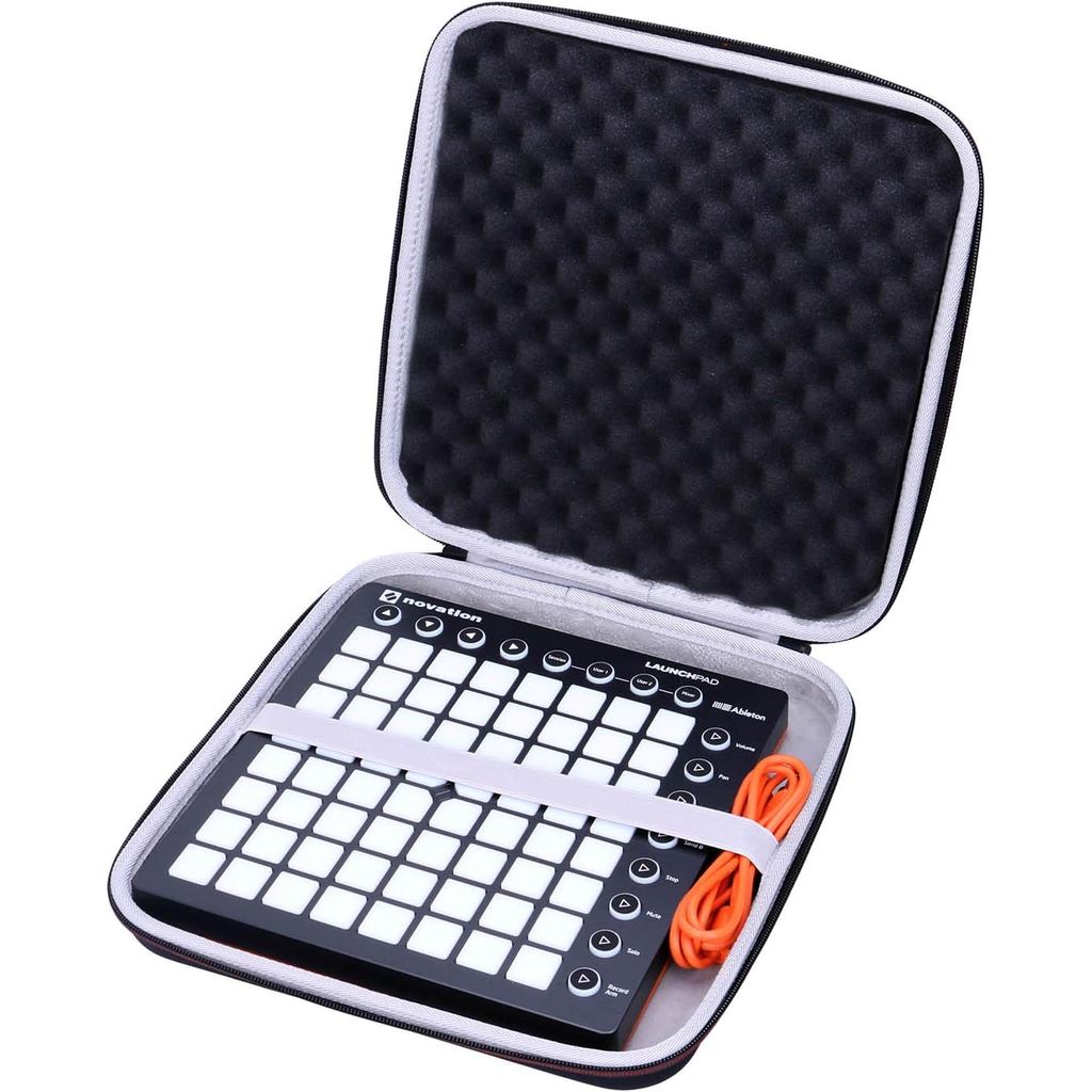 LTGEM EVA Hard Case สําหรับ Novation Launchpad X Grid Controller- Travel ป้องกันกระเป๋าถือ (ขายกรณีเ
