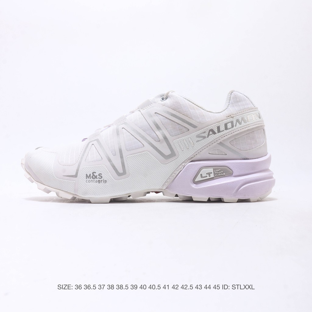 Salomon Speedcross 3 รองเท้าวิ่งกันน้ํากลางแจ้ง GTX Shock Absorption รองเท้าวิ่งกันลื่นเดินป่ากีฬารอ