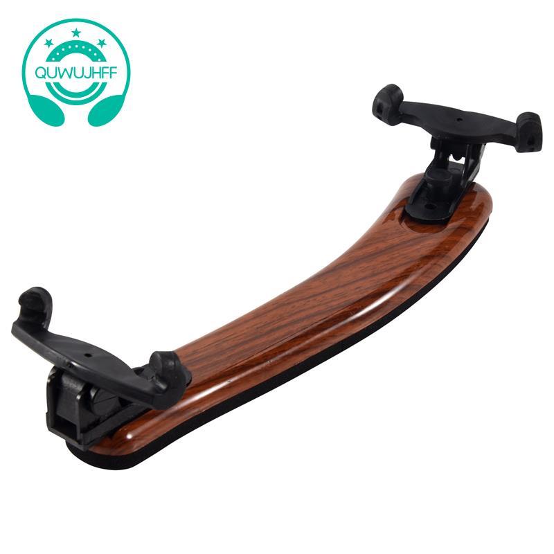 (quwujhff) Violin ไหล่ REST ปรับ Professional 4/4 ขนาดเต็มไวโอลินไหล่สนับสนุน Maple ไม้ REST ไวโอลิน