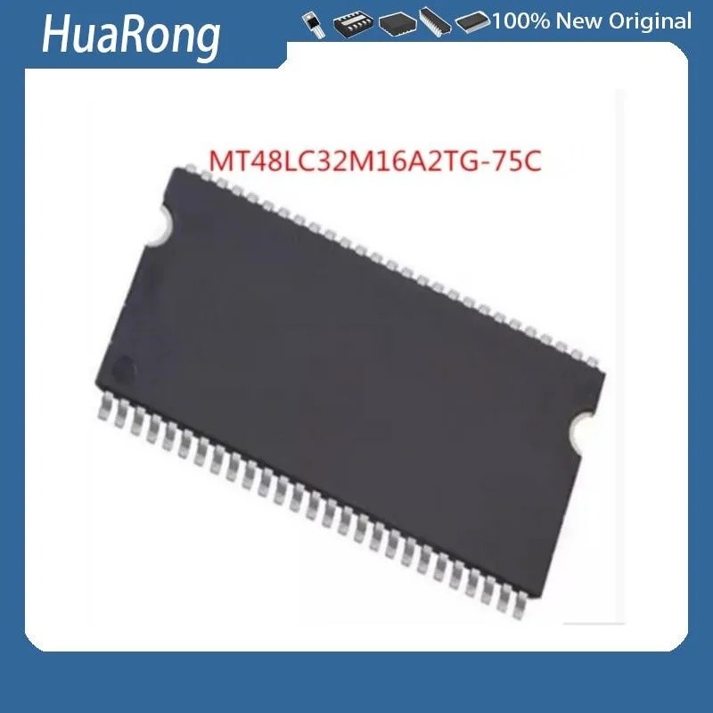 2 ชิ้น/แบทช์ MT48LC32M16A2TG-75C 48LC32M16A2 MT48LC32M16A2TG-75 48LC32M16A2TG-75 TSOP54