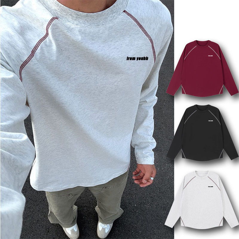 American Sports Quick-Drying Long-Sleeved T-shirt Cycling Workout Clothes