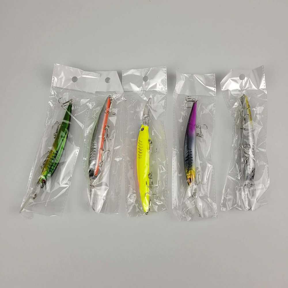 TASTYSTRA Proberos Minnow เหยื่อตะขอเสียงแหลม เหยื่อตกปลา 11 ซม. 1 ชิ้น - PB333