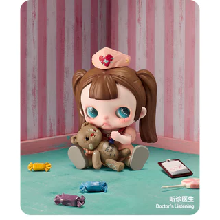 POP MART TINYTINY-Act 1: Sweet Food Therapy Series Figure-Made Mystery Box ของแท้รุ่นอินเทรนด์เล่น