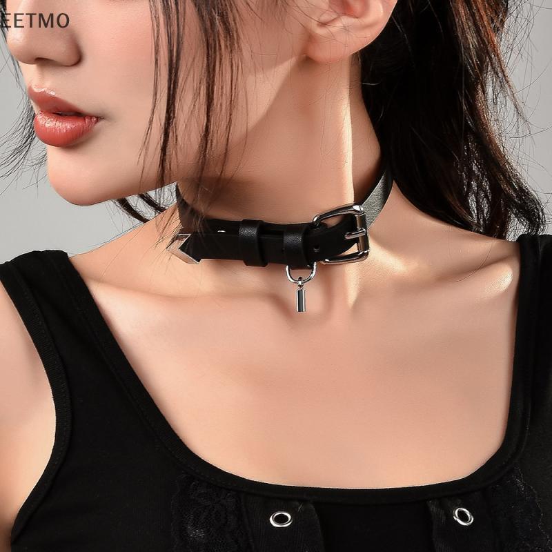 EET Love และ Deepspace จี้คอสเพลย์ Choker สร้อยข้อมือ Unisex PU Chain เครื่องประดับสําหรับผู้หญิงผู้