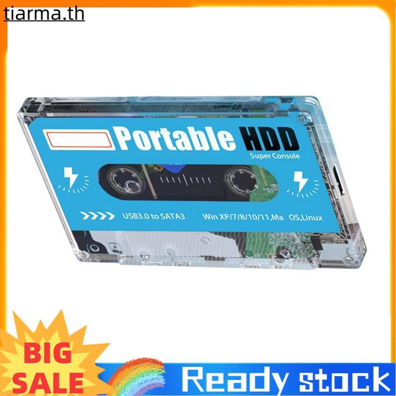 TIARMA 500G HDD Mobile Hard Disk ในตัว 60000 + เกม 70 + Emulators 38 เกมระบบสําหรับ Win7/8/10/11