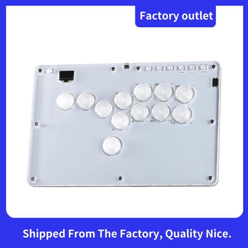 12keys Joystick Leverless Controller Controller Controller สําหรับ PC/ //Switch Fighting Shipping