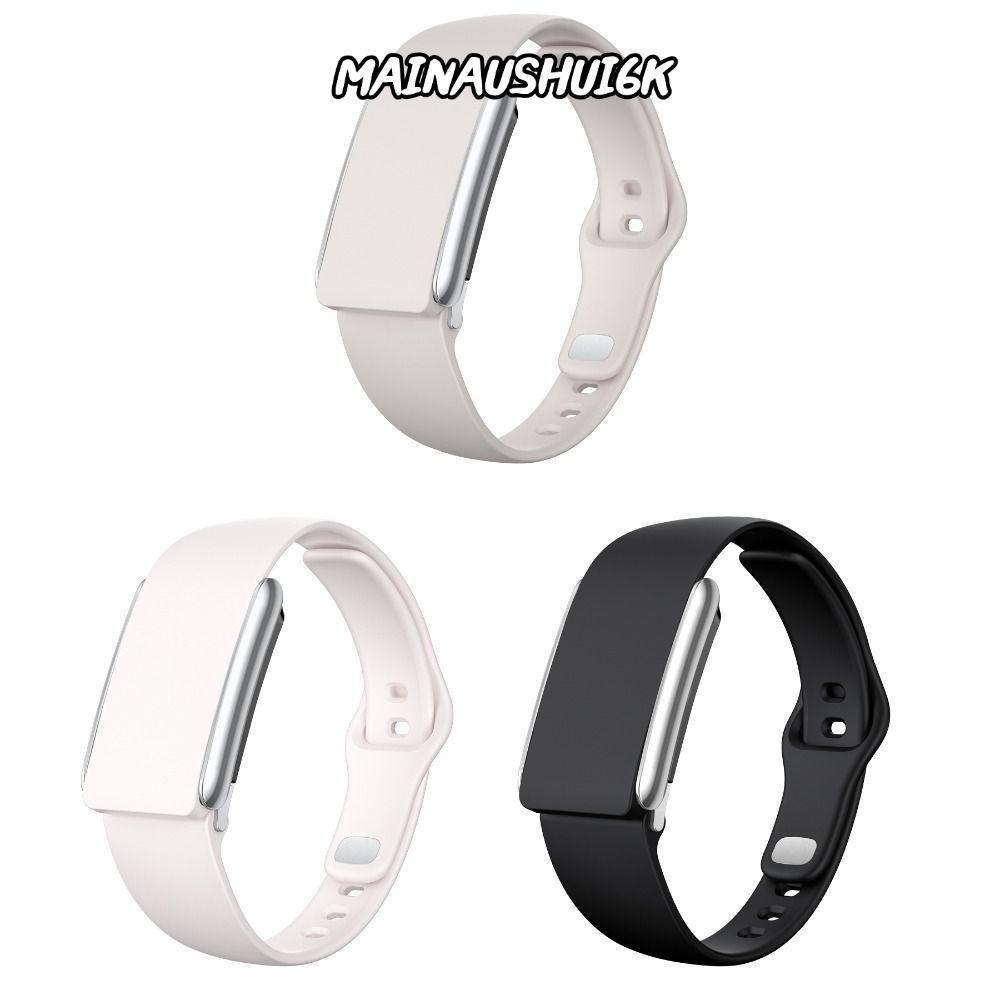 MAINAUSHUI6K Fitness Tracker Strap,BreathableปรับSlim Sport Band,คุณภาพสูงซิลิโคนนุ่มสายรัดข้อมือสํา