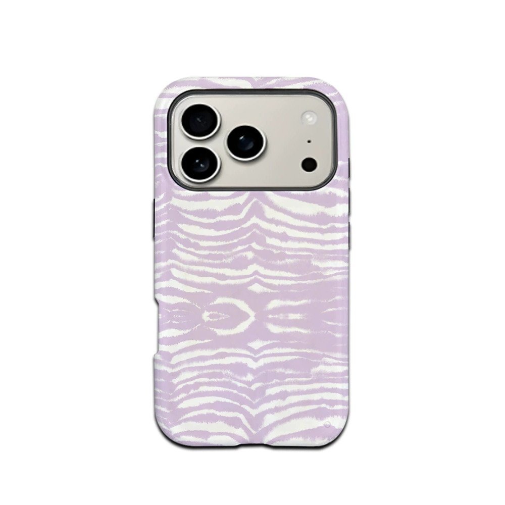 สีม่วงใสลายสองในหนึ่งเดียวเคสโทรศัพท์ฟิล์มเหมาะสําหรับiPhone16e/15/13/12/11/17ProMax/Samsung S26 Ult