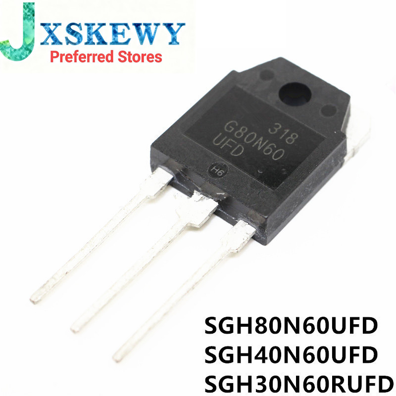 สินค้าใหม่ 5 ชิ้น SGH80N60UFD TO-3P SGH80N60 TO-247 G80N60 80N60 G80N60UFD SGH30N60RUFD SGH40N60UFD 