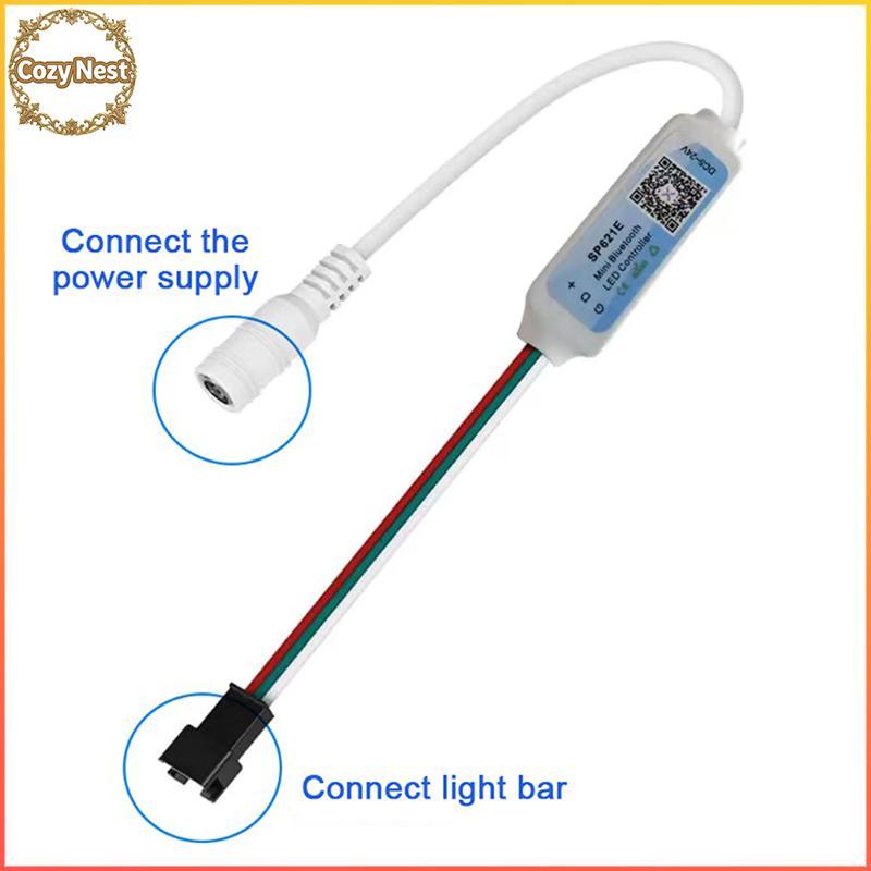 Cozynest SP621E Mini RGB Controller สําหรับ WS2811 WS2812 WS2813 LED Strip Light Control -24V
