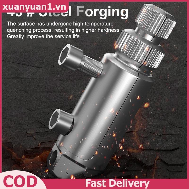 XUAN Universal Faucet Broken Wire Extractor Damaged Screw Extractor Remover Wire Stripped Screw Extr