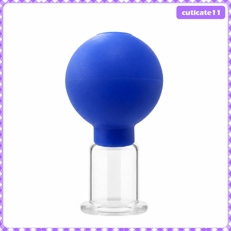 [Cuticate1] เครื่องนวดหน้าถ้วยดูดแก้ว Cupping Therapy Set สําหรับนวดหน้าและยกกระชับผิว