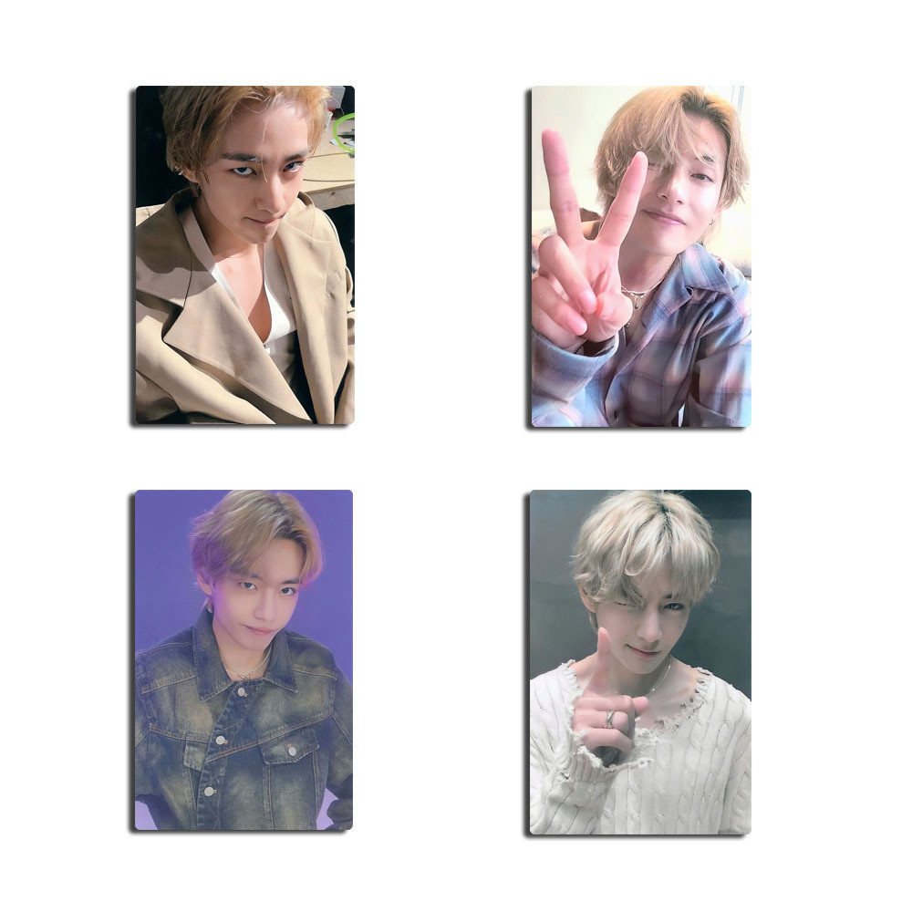 BTS V Taehyung Layover อัลบั้ม Photocard การ์ดสุ่ม Kim Taehyung