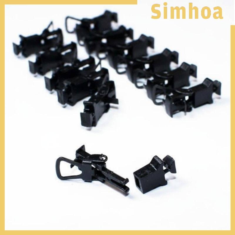 [SIMHOA] HO Scale Train Coupler เปลี่ยนง่าย HO Scale Train Hook รุ่น Railroad Coupler วัสดุที่ทนทานร