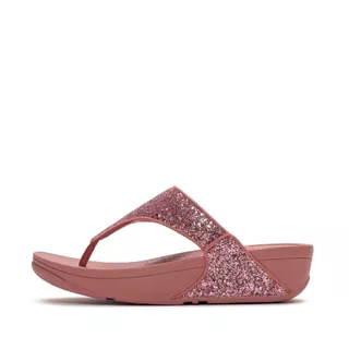 FITFLOP LULU MULTI-TONAL GLITTER T/P รองเท้าแตะแบบหูหนีบผู้หญิง รุ่น JE6-D62 สี PINK