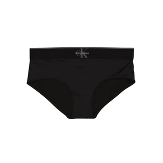 CALVIN KLEIN กางเกงในผู้หญิง Graphic Monogram Microfiber ทรง Hipster รุ่น QF8878AD UB1 - สีดำ