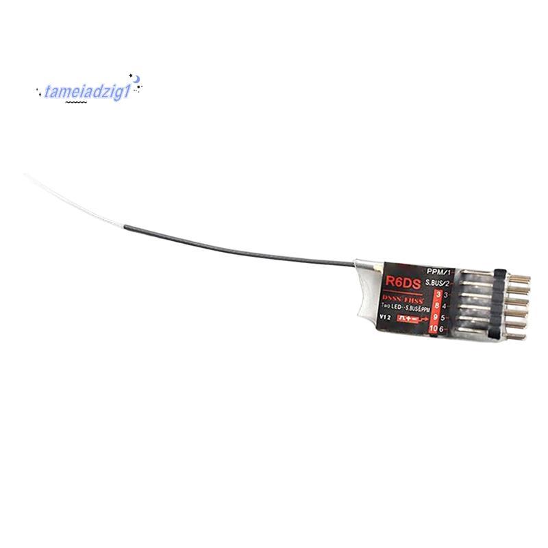 สําหรับ Radiolink R6DS 2.4G 6CH DSSS Receiver สําหรับ AT9 AT9S AT10 II เครื่องส่งสัญญาณ, Dual เสาอาก