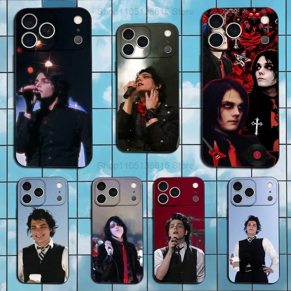 TP-1 นักร้อง G-Gerard W-WAY สําหรับ iPhone 12,16,11,14,15,17,13,X,Mini,SE,Max,8,7,XR,XS,Plus,Pro,เคส