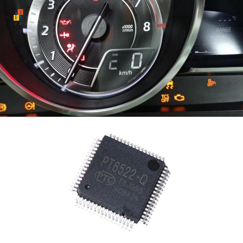 PT6522-Q Auto IC ชิปโมดูล Speedometer หน้าจอสีดําซ่อมชิปสําหรับ 2 3 6 CX5 -5 CX30 -30 .onerttuoth