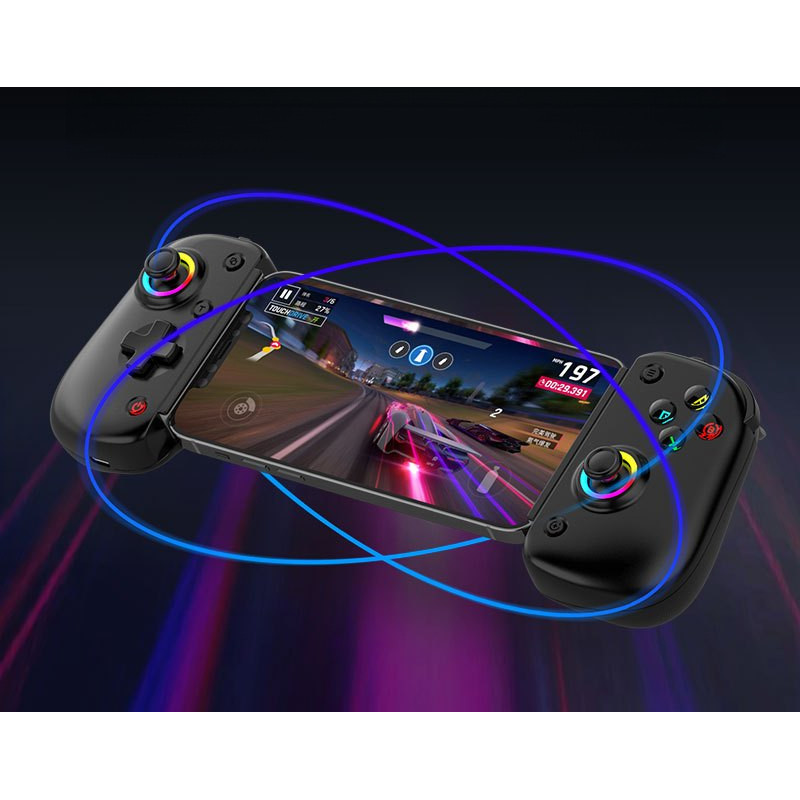 ✦จอย ยืดได้ มือถือ บลูทูธ แอนดรอยด์ iOS แท็บเล็ต PC สตรีม จำลอง Steam D8Pro จอยเกม อุปกรณ์เกม คุณภาพ