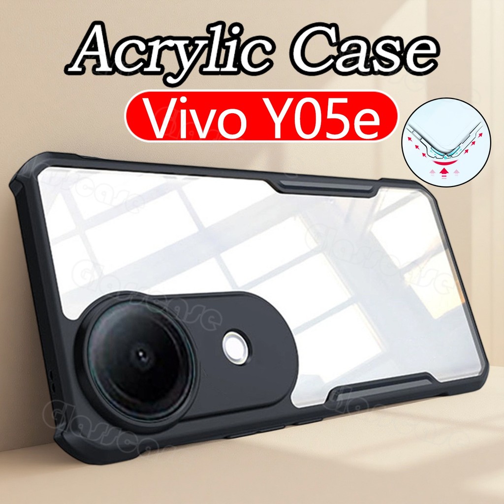 สําหรับVivo Y05e 2026 สําหรับVivo Y05e Y05 Y05eVivo VivoY05e Y 05 Y05 e VivoY05 อะคริลิคClearเคสโทรศ