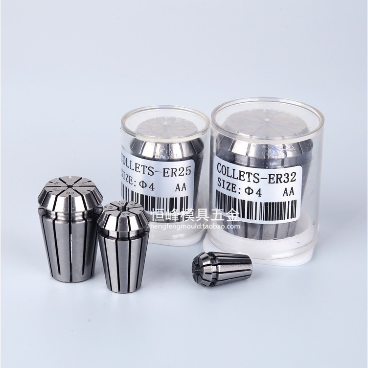 เครื่องแกะสลัก ER Chuck ความแม่นยําสูง ER25 Collet Extension Rod Chuck ER ยืดหยุ่น Collet มีด Chuck