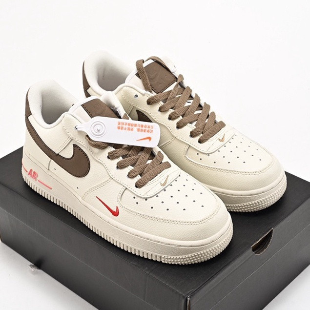 รองเท้าผ้าใบ n air force 1 สีกาแฟ 36-45 8tdf