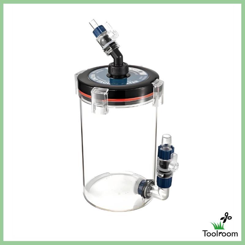 [ห้องเครื่องมือ] Aquarium Pre-Filter Translucent Aquarium Prefilter Canister Pre-Filter Canister Non