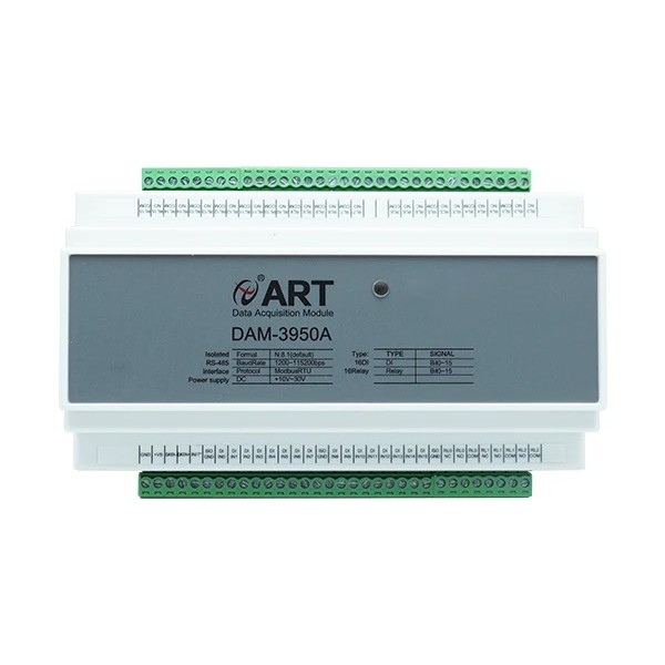 0ZJK DAM-3950A 16-Channel Isolated Digital Input 6-Form C + 10-Form a สัญญาณรีเลย์โมดูลเอาต์พุต RS48