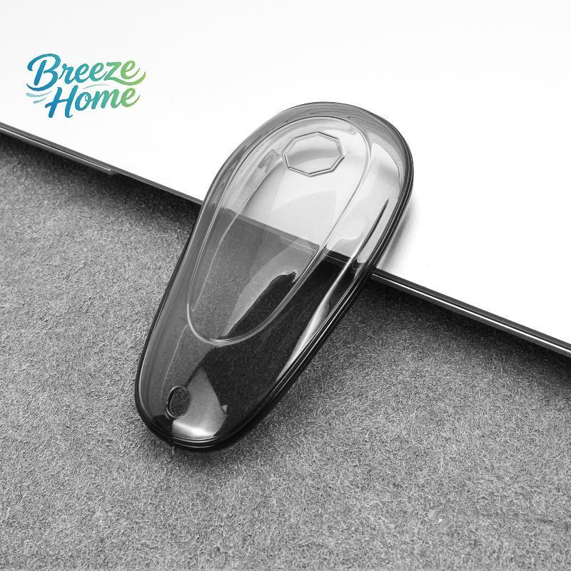 [Breeze] MG S5 EV TPU ฝาครอบกุญแจรถป้องกันการชนกันติดตั้งง่ายเคสกุญแจสําหรับ MG S5 EV การป้องกันกุญแ