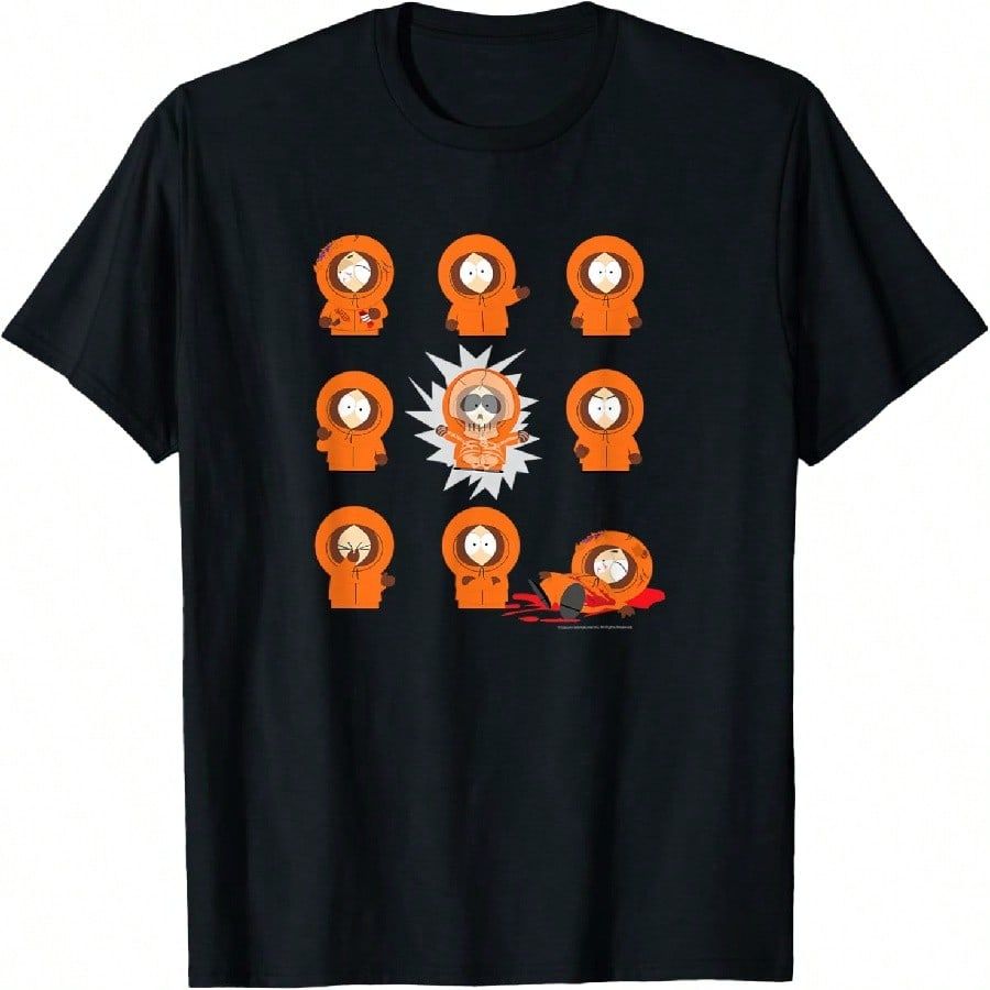 South Park - เสื้อยืด Kenny Grid