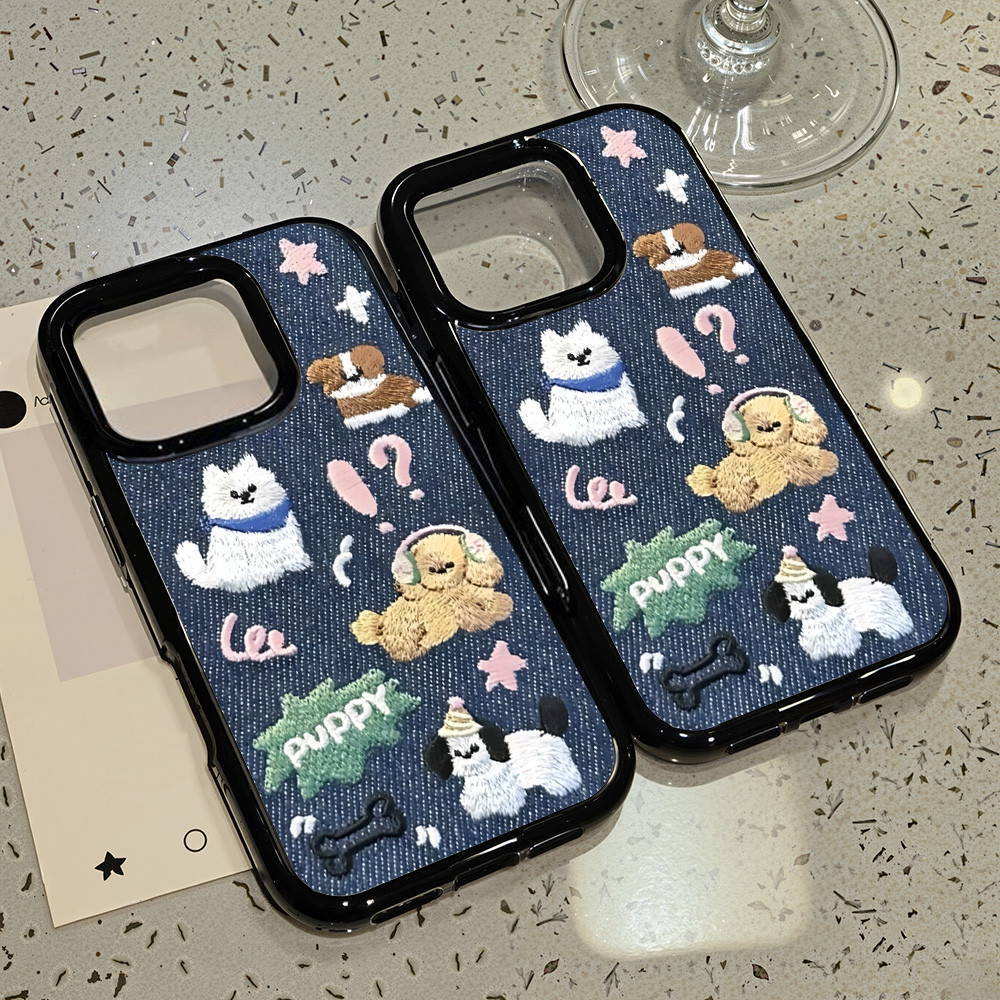 เคสไอโฟน Case เคส iPhone 13 11 15 17 Air 14 12 16 Pro Max 16pro เคสไอโฟน11 Puppy เคสโทรศัพท์อะคริลิคกันกระแทก