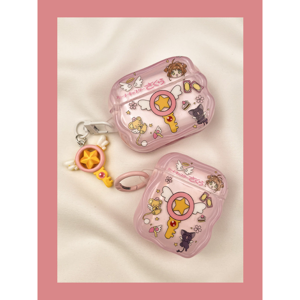 เคส airpods 4 เคส airpods pro 2 การ์ตูนการ์ตูนเซเลอร์มูนไม้กายสิทธิ์ airpods4 เคสป้องกัน airpod3 เหม