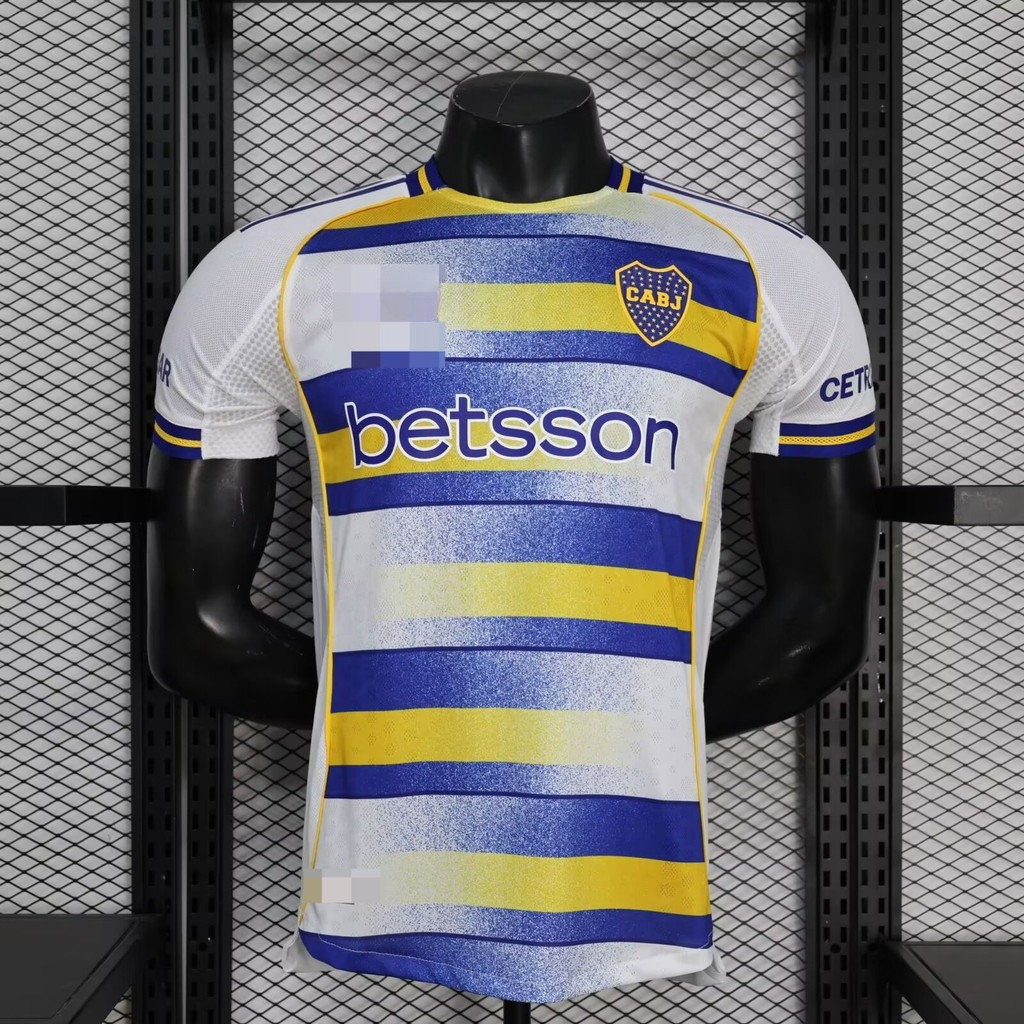 Player Version  26-27 Boca Juniors Away Jersey Football High Quality Shirts Short Sleeve soccer Jers